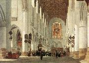 BERCKHEYDE, Job Adriaensz Interior of the St Bavo Church at Haarlem fs oil painting artist